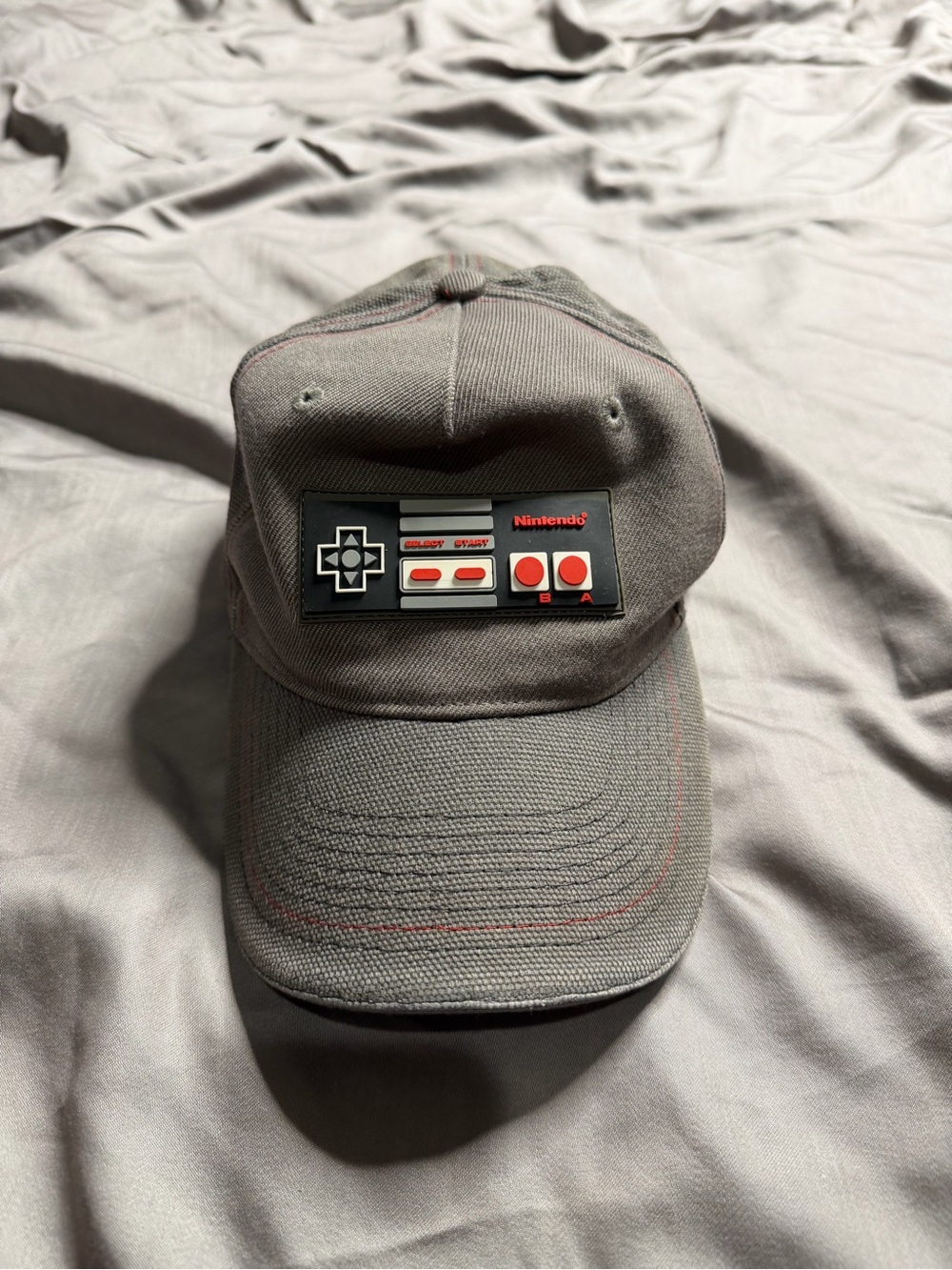 Nintendo Gray Hat with Retro Controller Patch